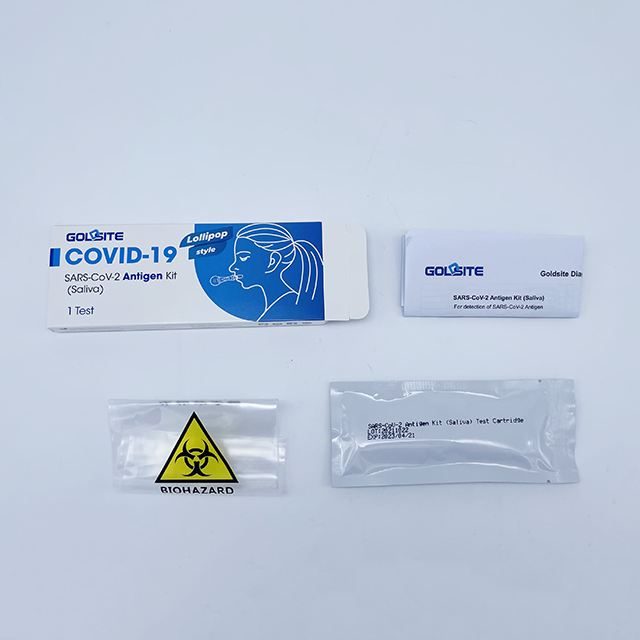 Kit de autoprueba de antígeno de pluma de saliva COVID-19 actualizado 2022