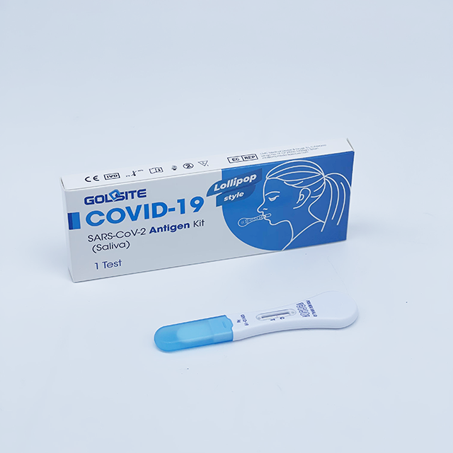 Kit de autoteste de antígeno de caneta de saliva COVID-19 atualizado 2022