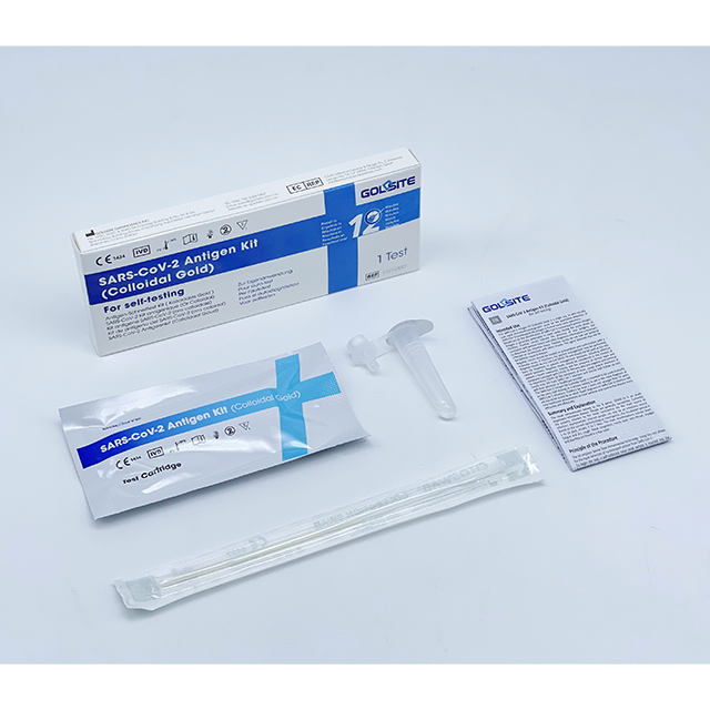 2022 New Upgraded CE Marked COVID-19 Antigen Kit for Self-testing